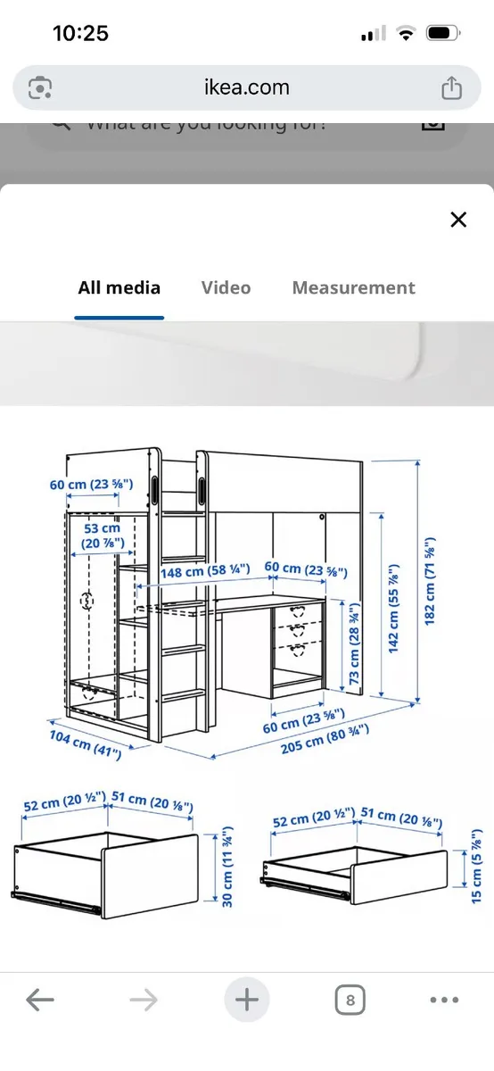 Two loft beds for sale - Image 2