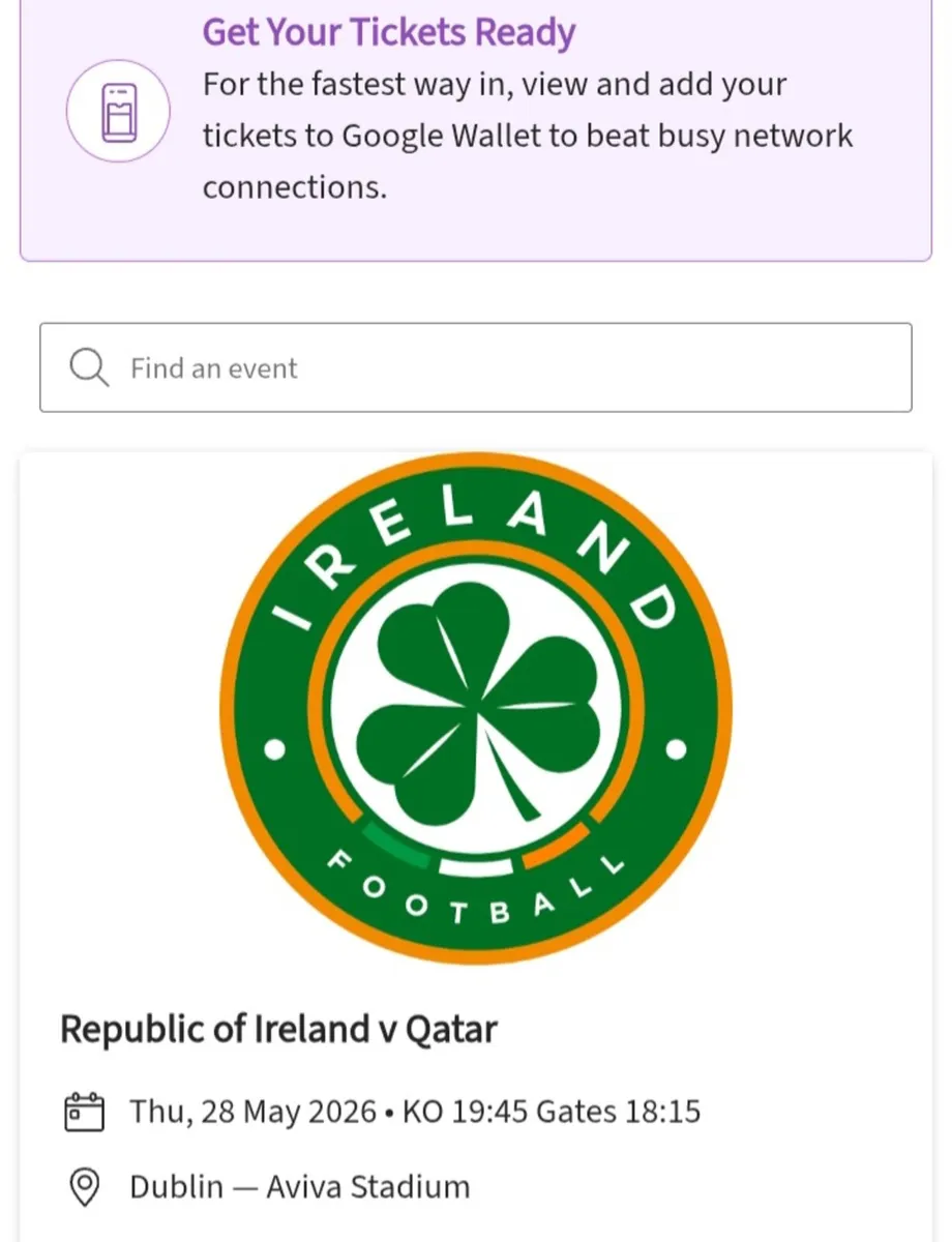 Republic of Ireland v Qatar - Image 1