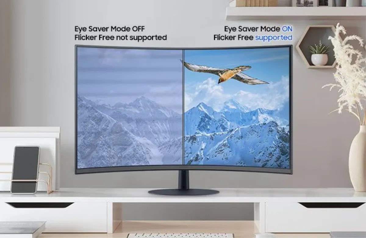 Samsung 32" Curved FHD 1080p 100Hz 1800R Monitor - Image 1