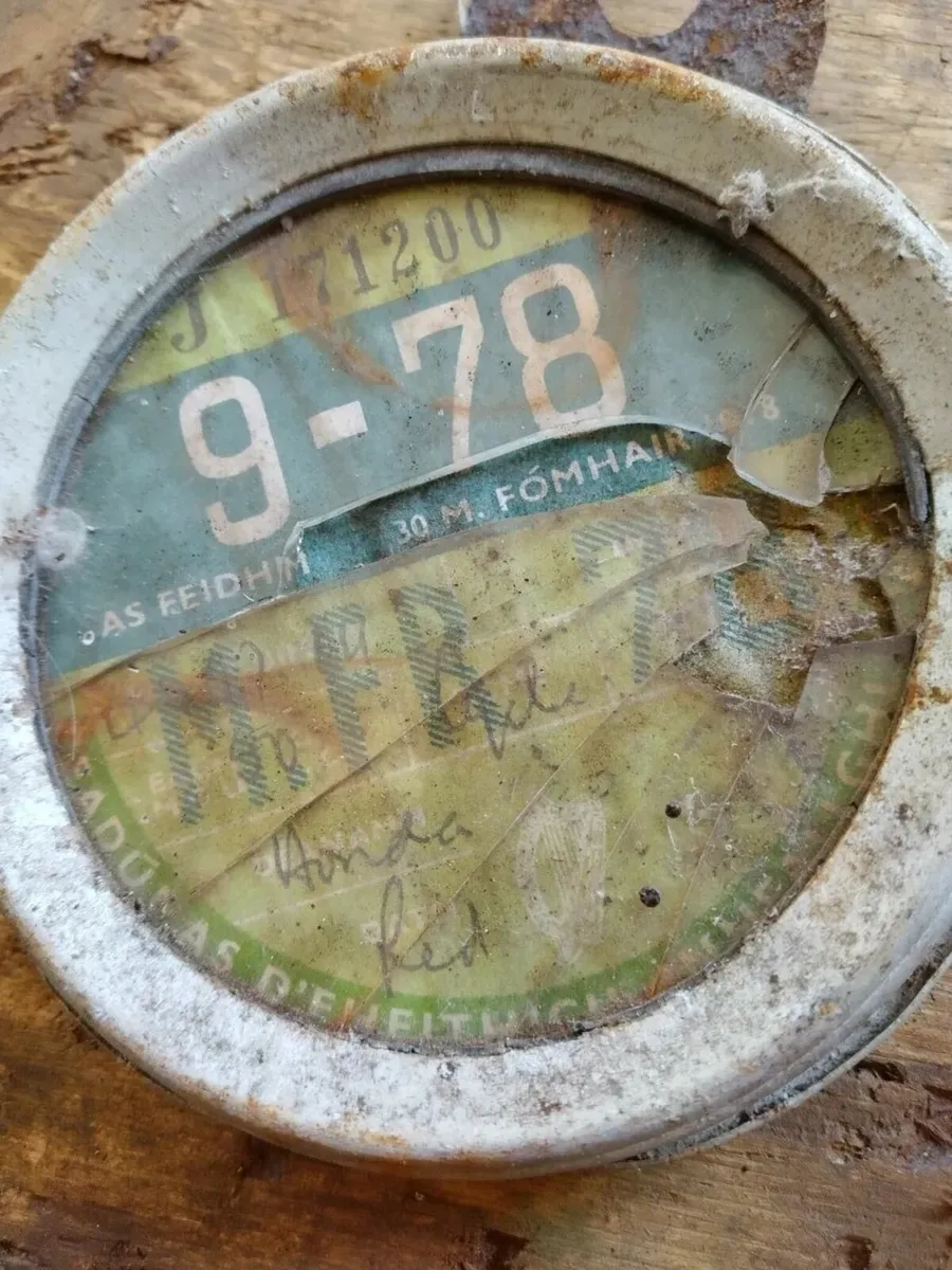 2. Vintage irish motor tax discs - Image 3