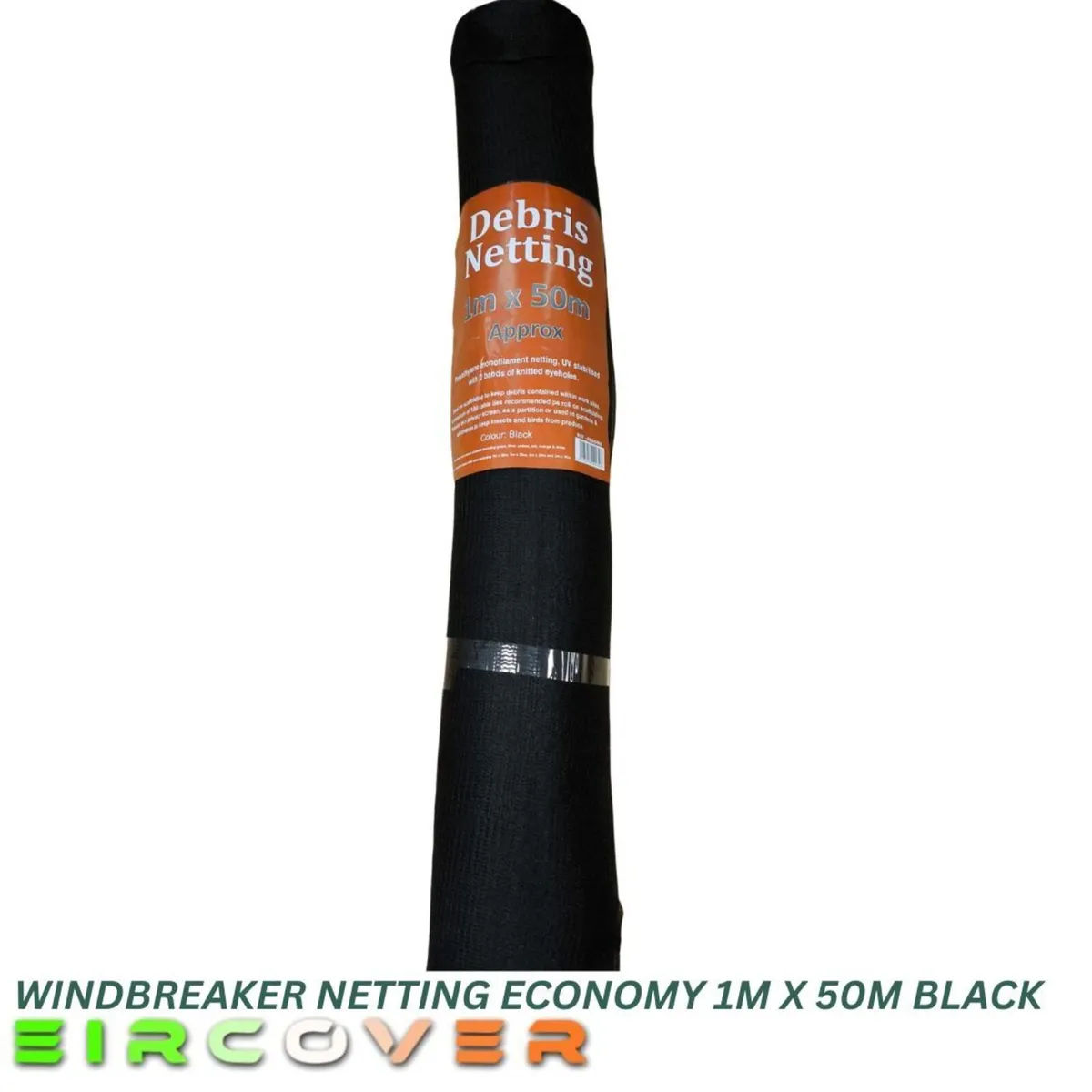 Windbreaker Netting Economy 50 Gsm Black 1m x 50m - Image 2