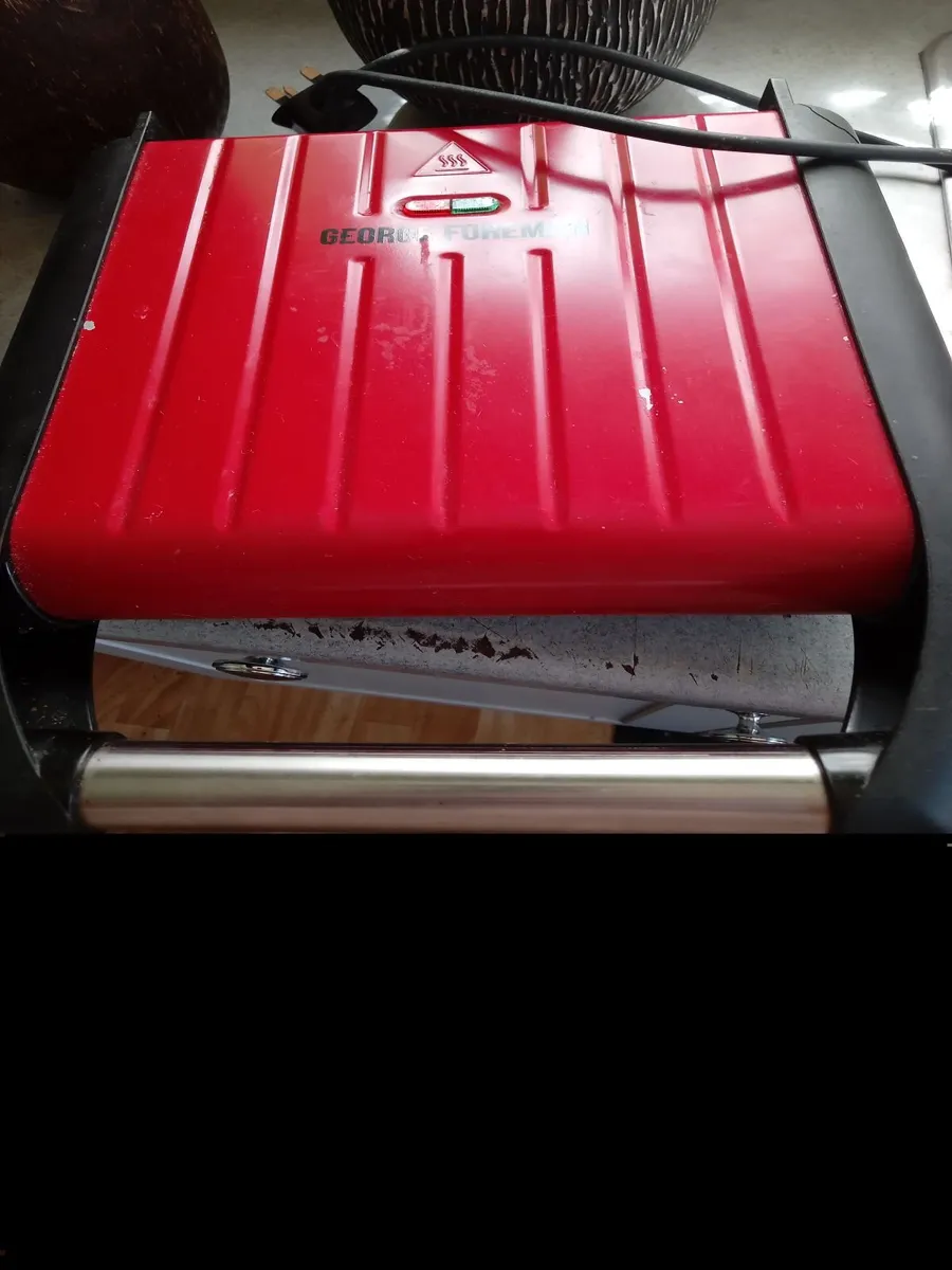 2george foremas for sale and bread bin and kettle - Image 1