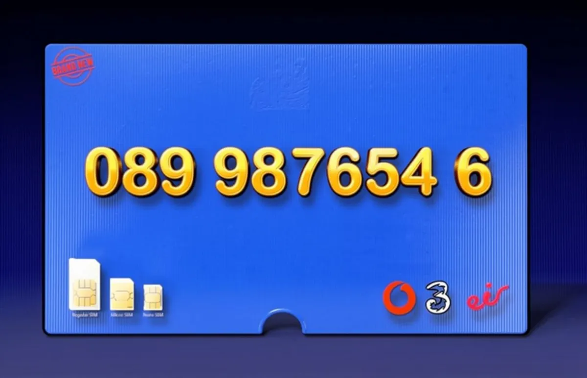 VIP GOLDEN NUMBER 987654 Ultra Memorable & Rare 💎