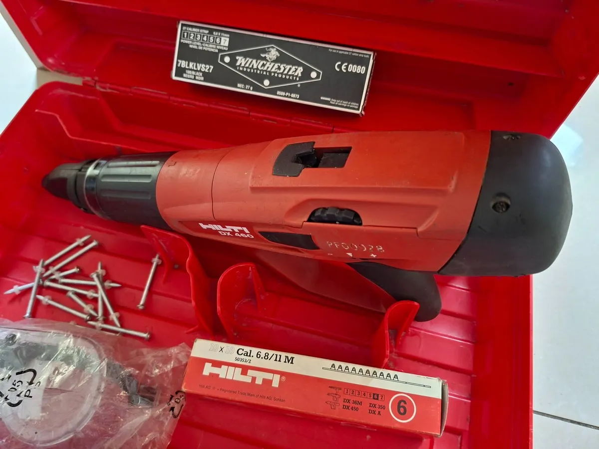 Hilti DX 460 F8 Powder-actuated tool "Serviced" - Image 4