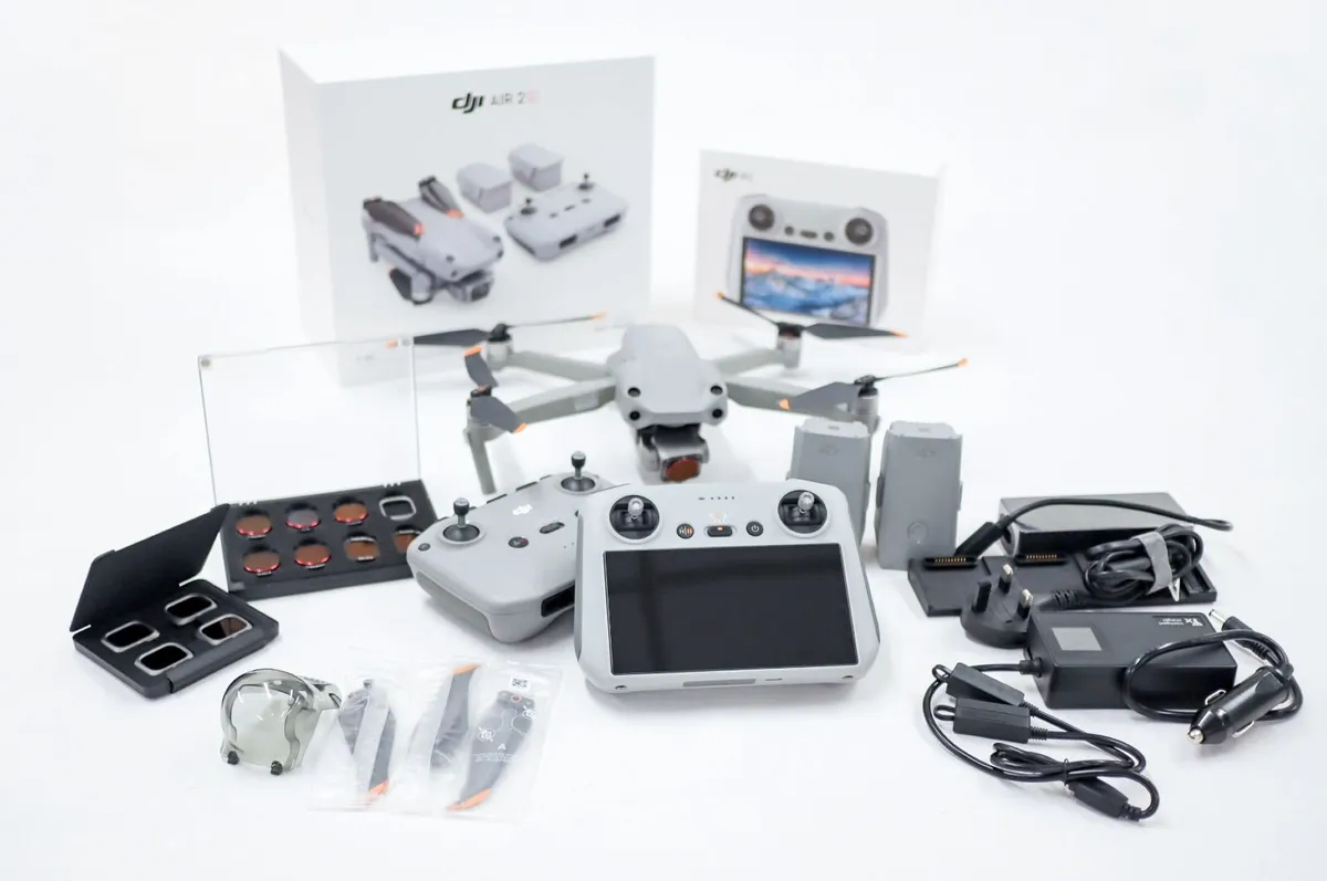 DJI Air 2s Fly More Combo (RC-N1) plus DJI RC - Image 1
