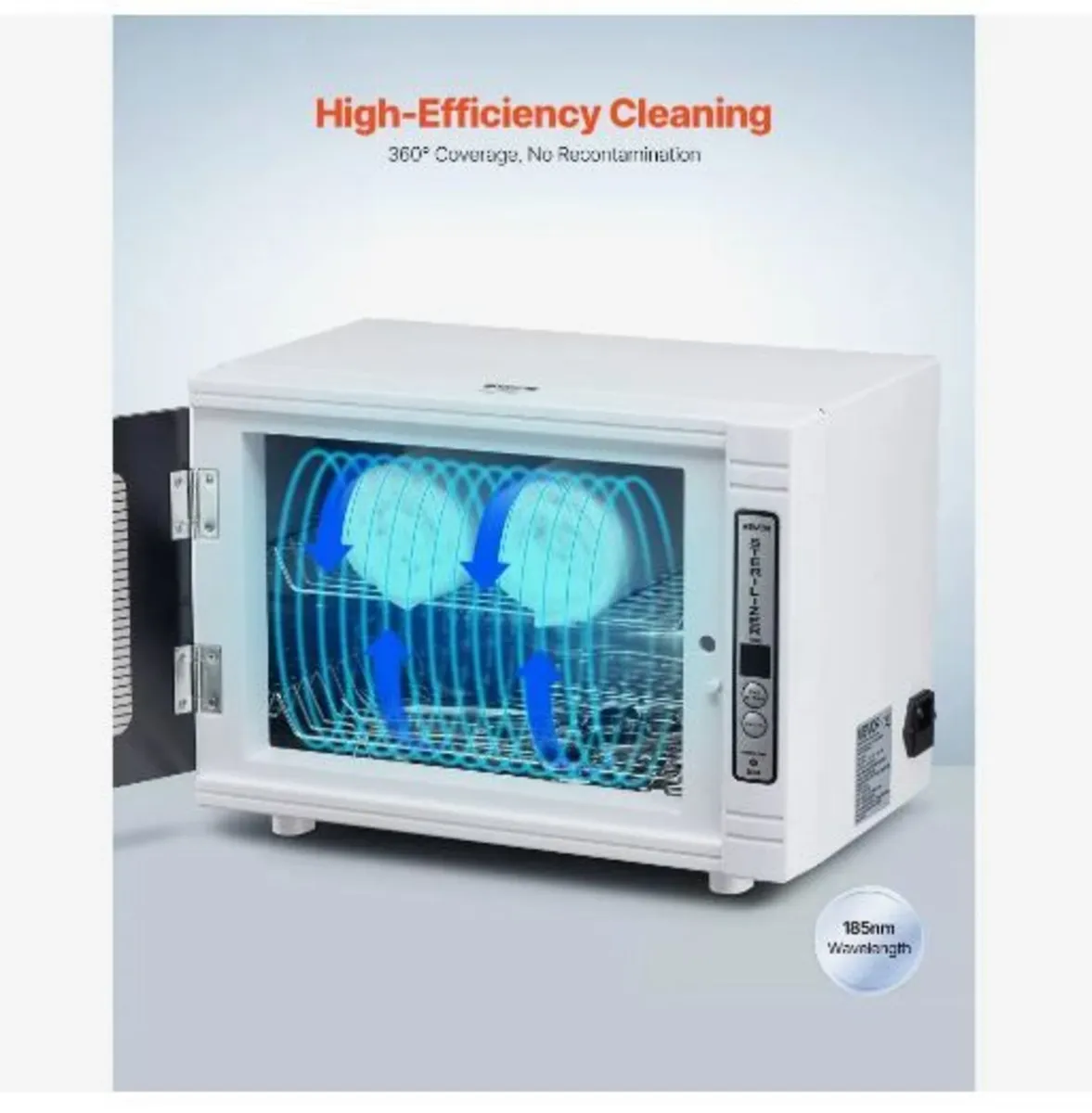 Nail Tool Cleaning Machine, 12L Large Capacity - Image 2