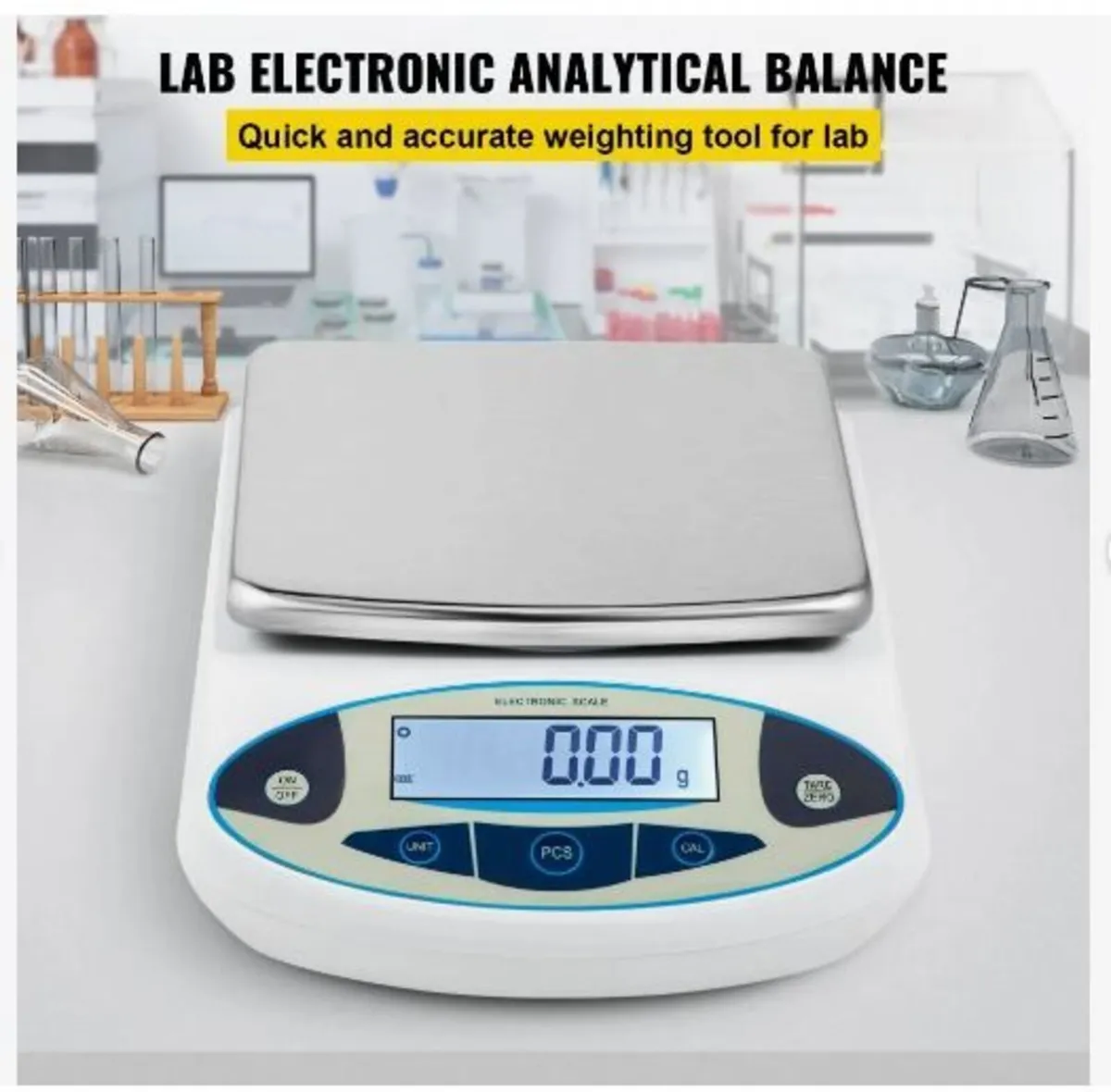 Analytical Balance, 5000g x 0.01g Accuracy Lab Sca - Image 3
