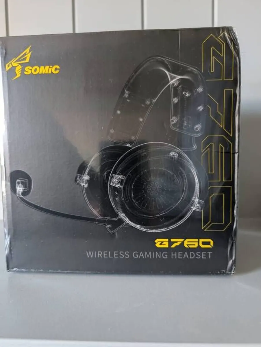 Somic G series Wireless gaming headset with detachable mic - Image 4