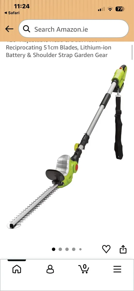Electric hedge trimmer - Image 1