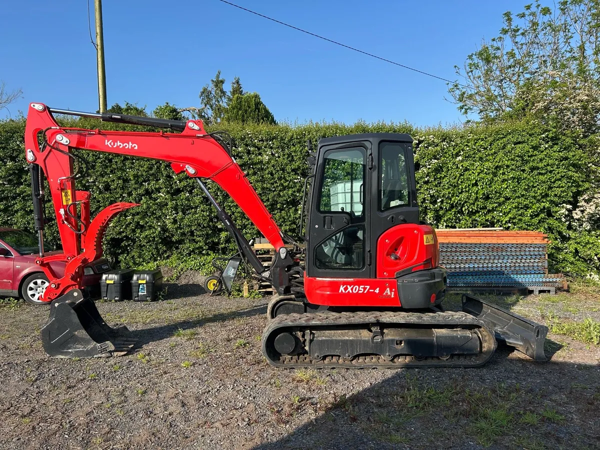 *2020 KUBOTA KX057-4* NEW RUBBER TRACKS+2700 hours - Image 2