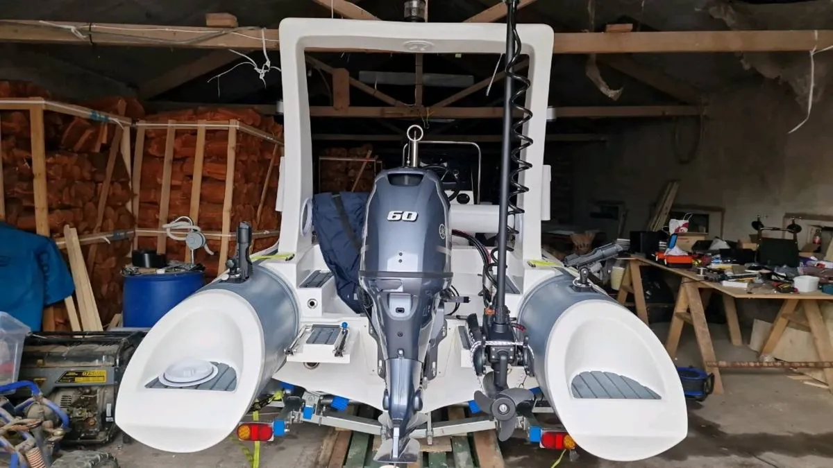 4.8m RIB Boat with Trailer Yamaha 60HP - Image 2