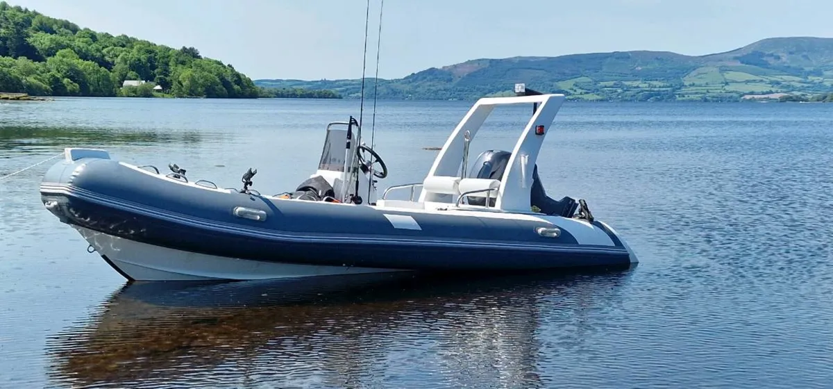 4.8m RIB Boat with Trailer Yamaha 60HP - Image 1