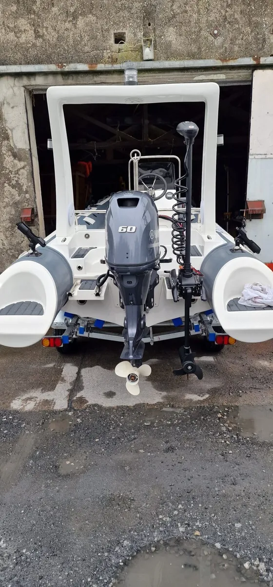 4.8m RIB Boat with Trailer Yamaha 60HP - Image 4