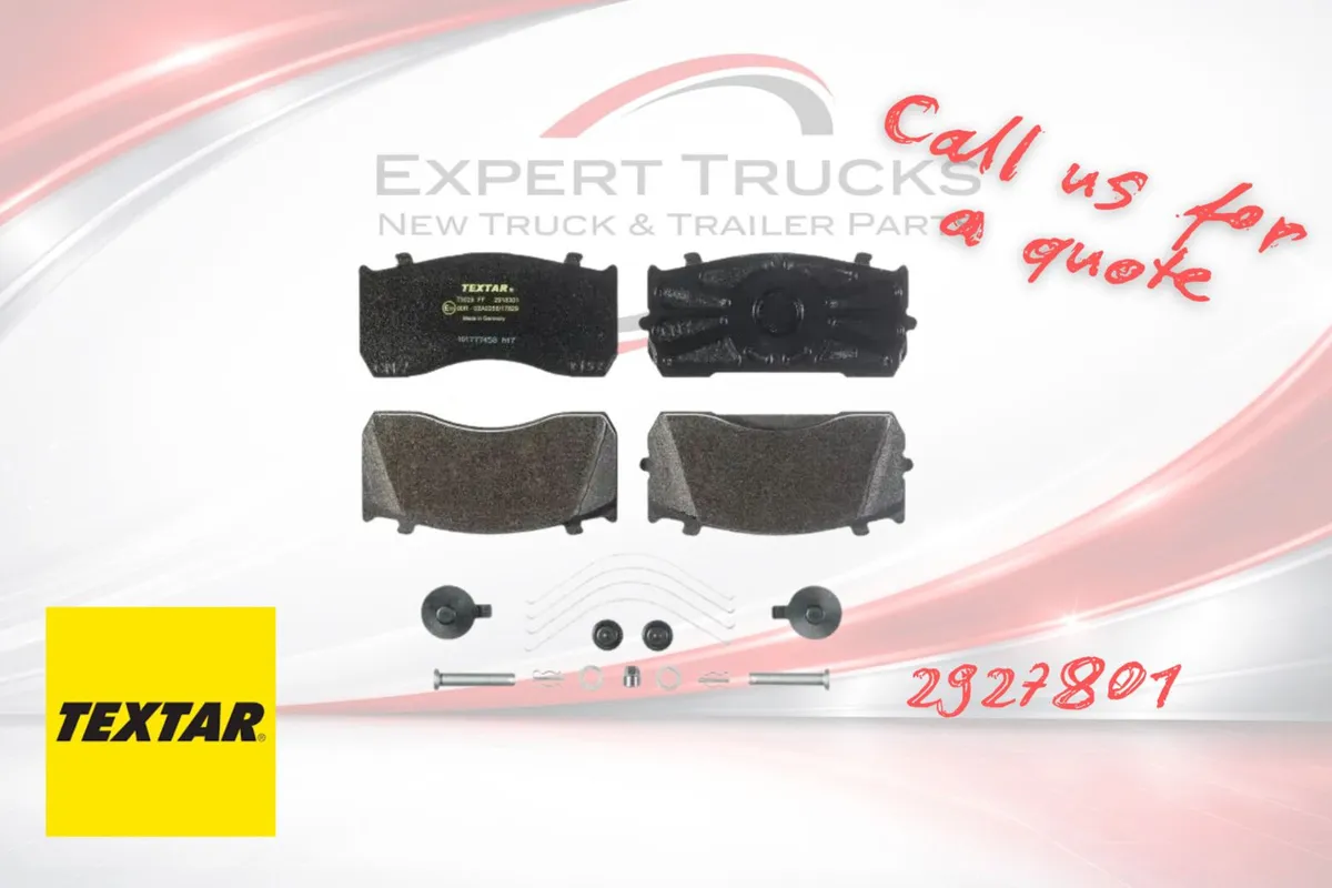 SCANIA DAF BRAKE PAD AXLE SET (TEXTAR)