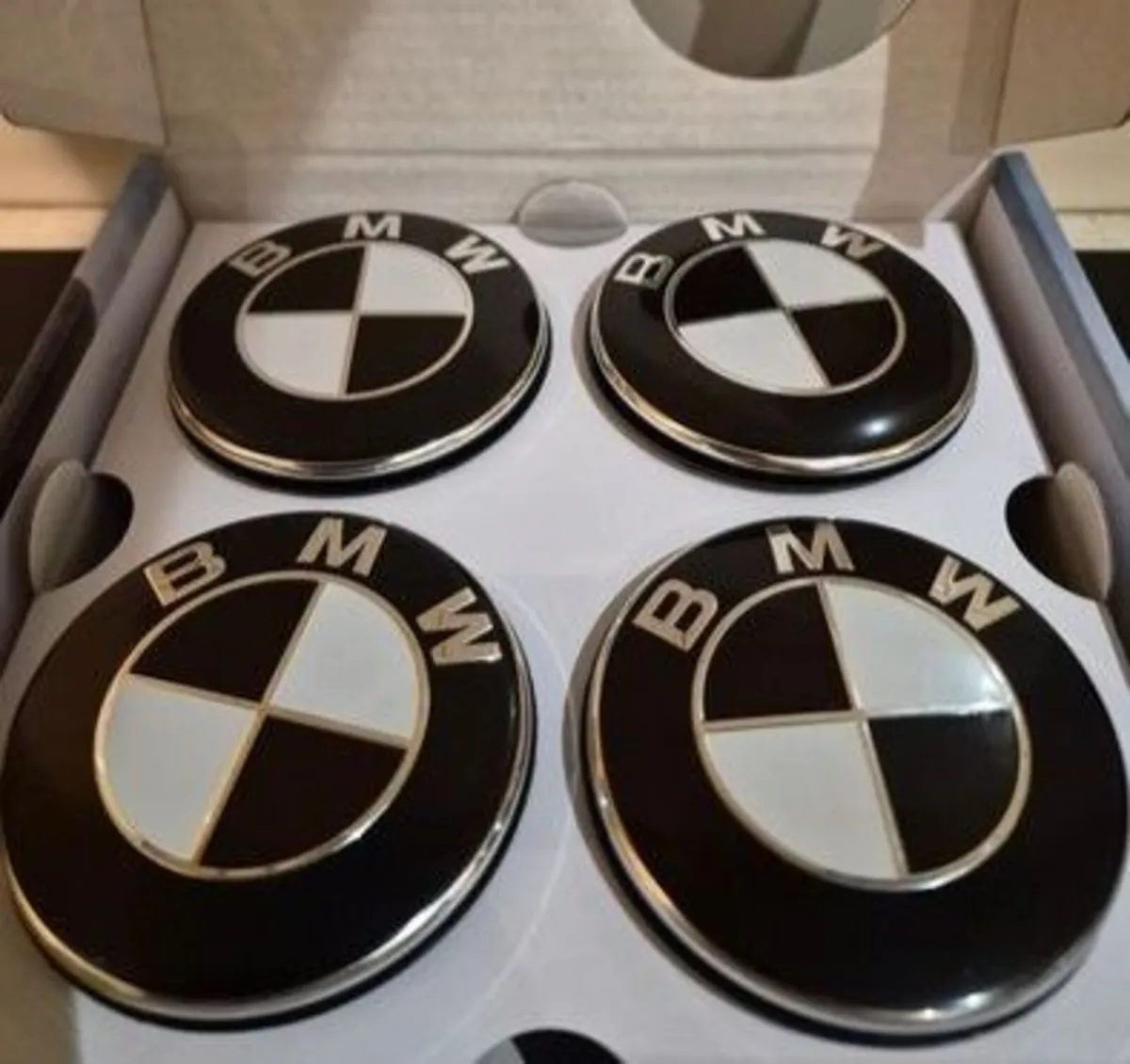 BMW Floating Caps - FREE POST - Image 1