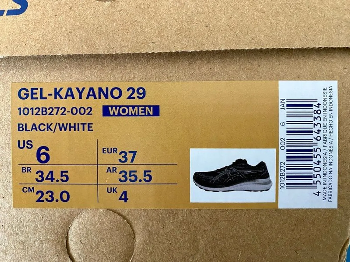 ASICS Gel Kayano 29 - Brand New - Sizes 4 & 4.5 (UK) - Image 3