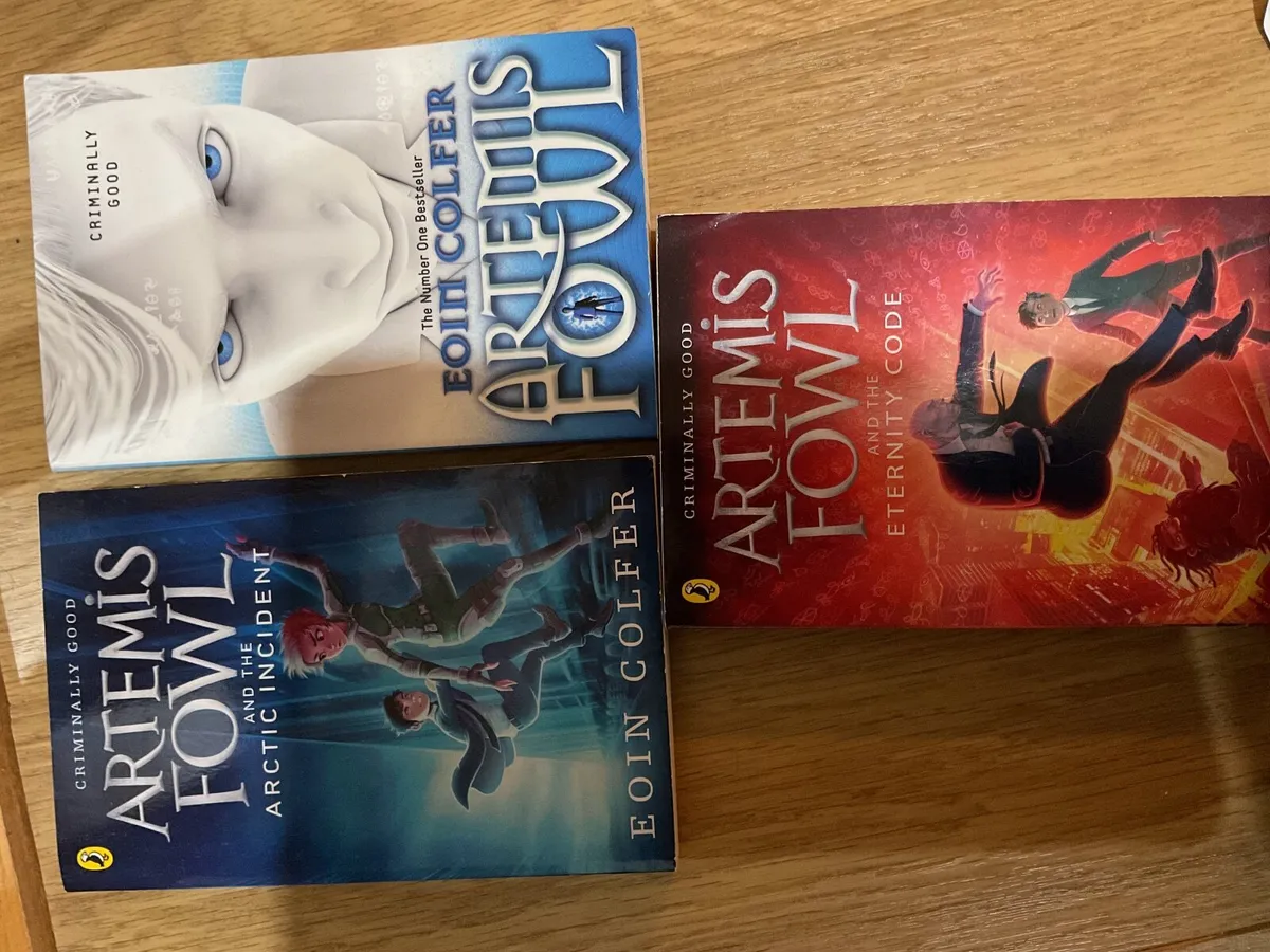 Eoin Colfer criminally good Artemis Fowl books in