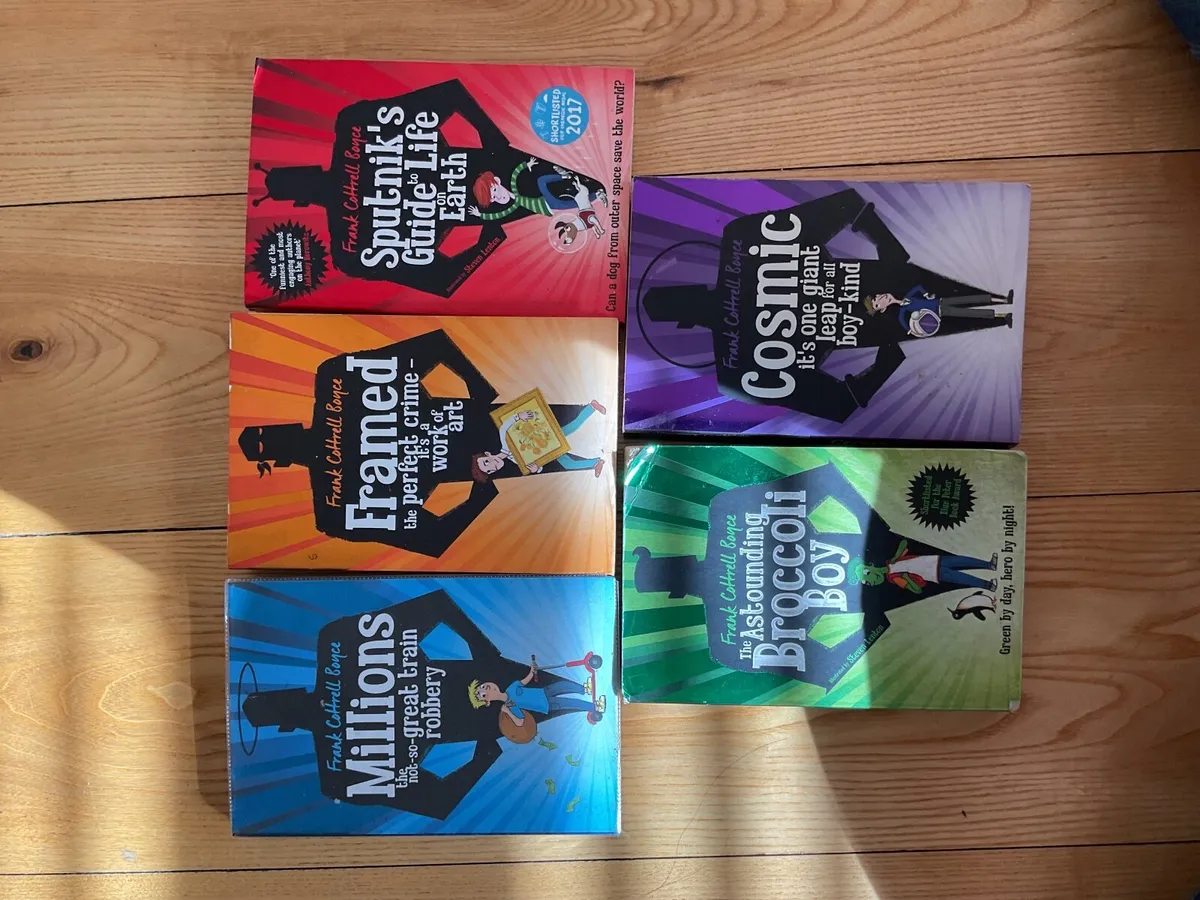 5 x Frank Cottrell Boyce Books 1. Cosmic it’s one