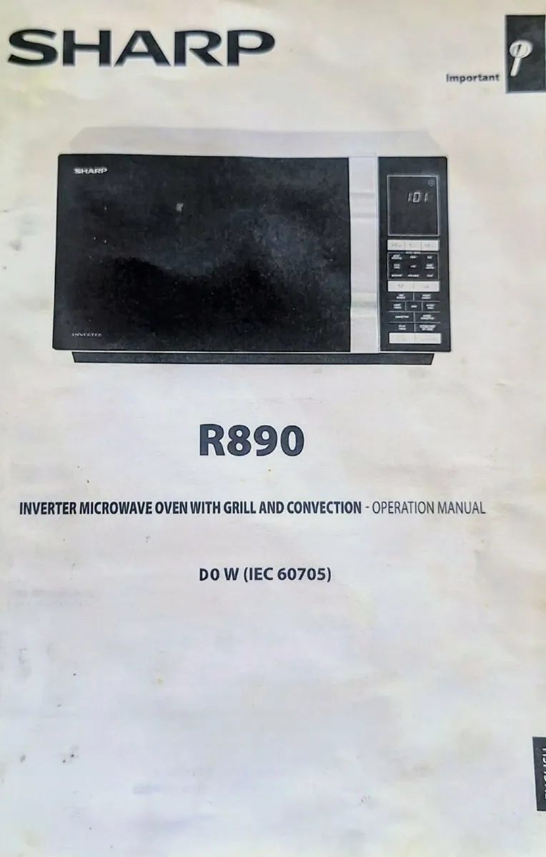 Sharp 28 Litre Combi Microwave - Image 3