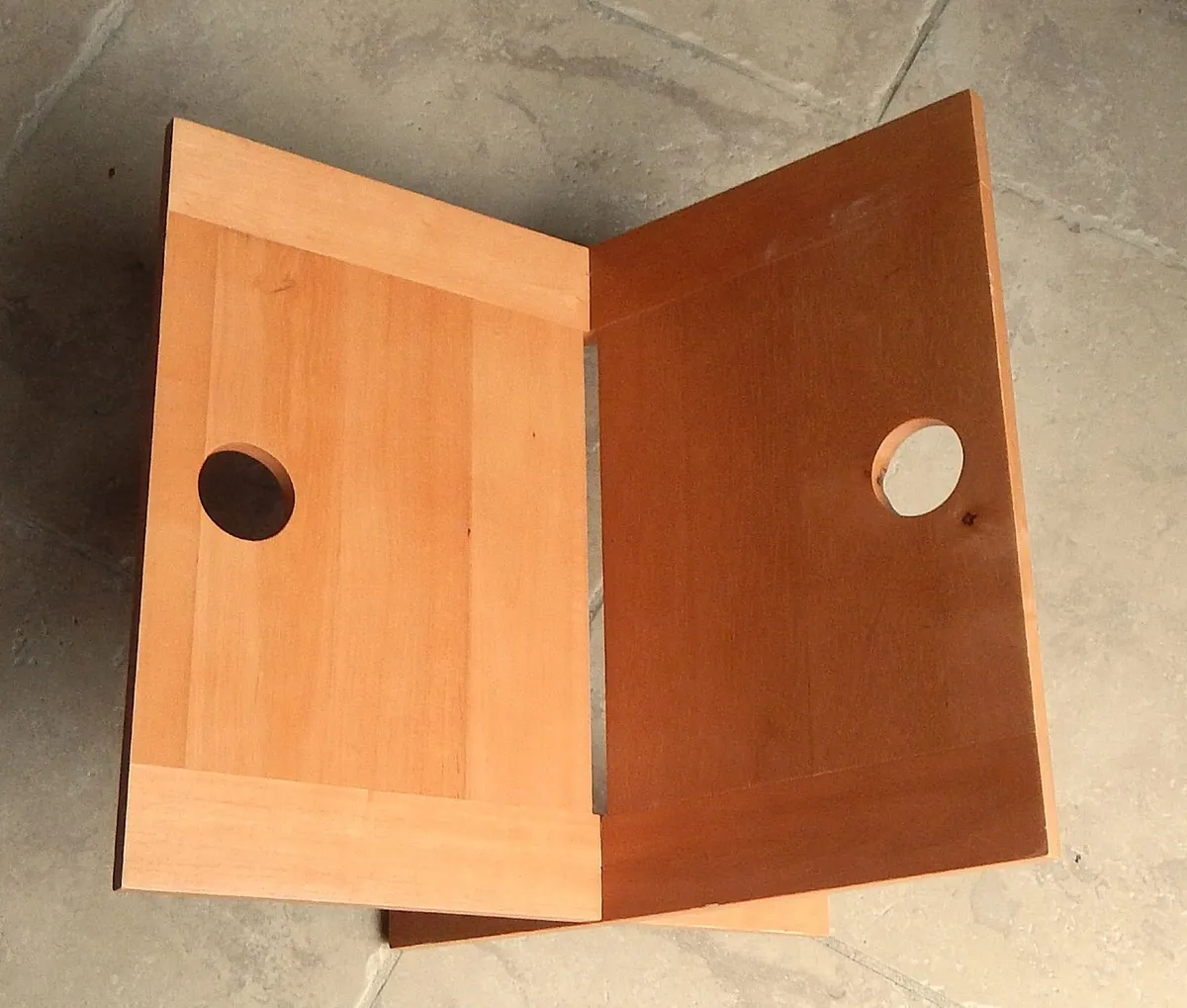 Wooden Interlocking Magazine Rack - Image 2
