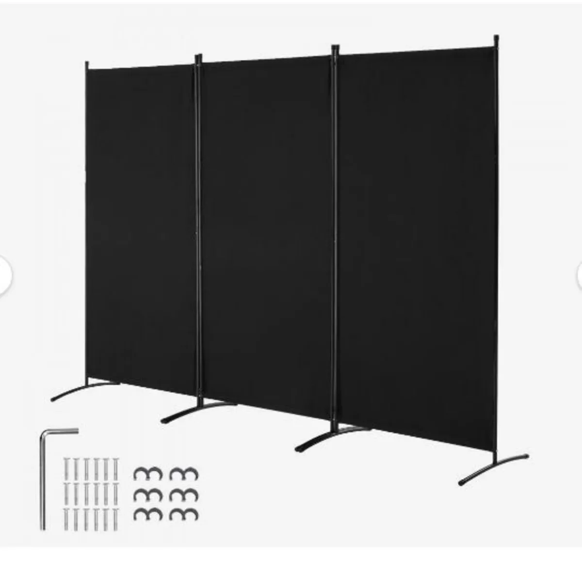 Room Divider, 3 Panels Room Divider - Image 1