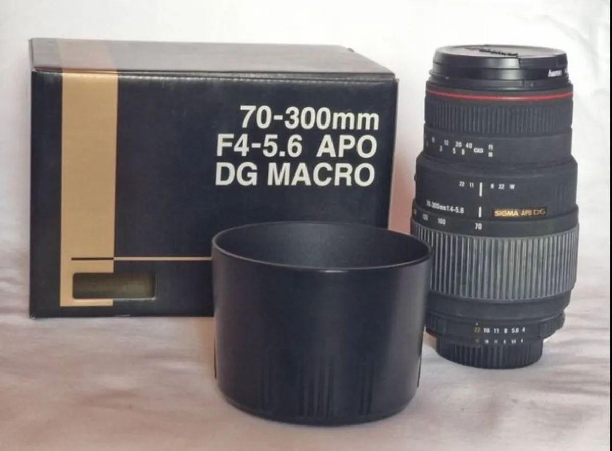 Sigma 70-300mm F4-5.6 APO DG Lens Nikon Fit - Image 1