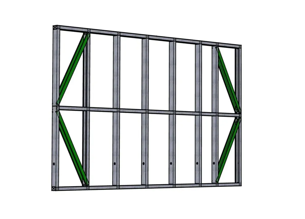 Steel frame building system, DIY stell frames - Image 1