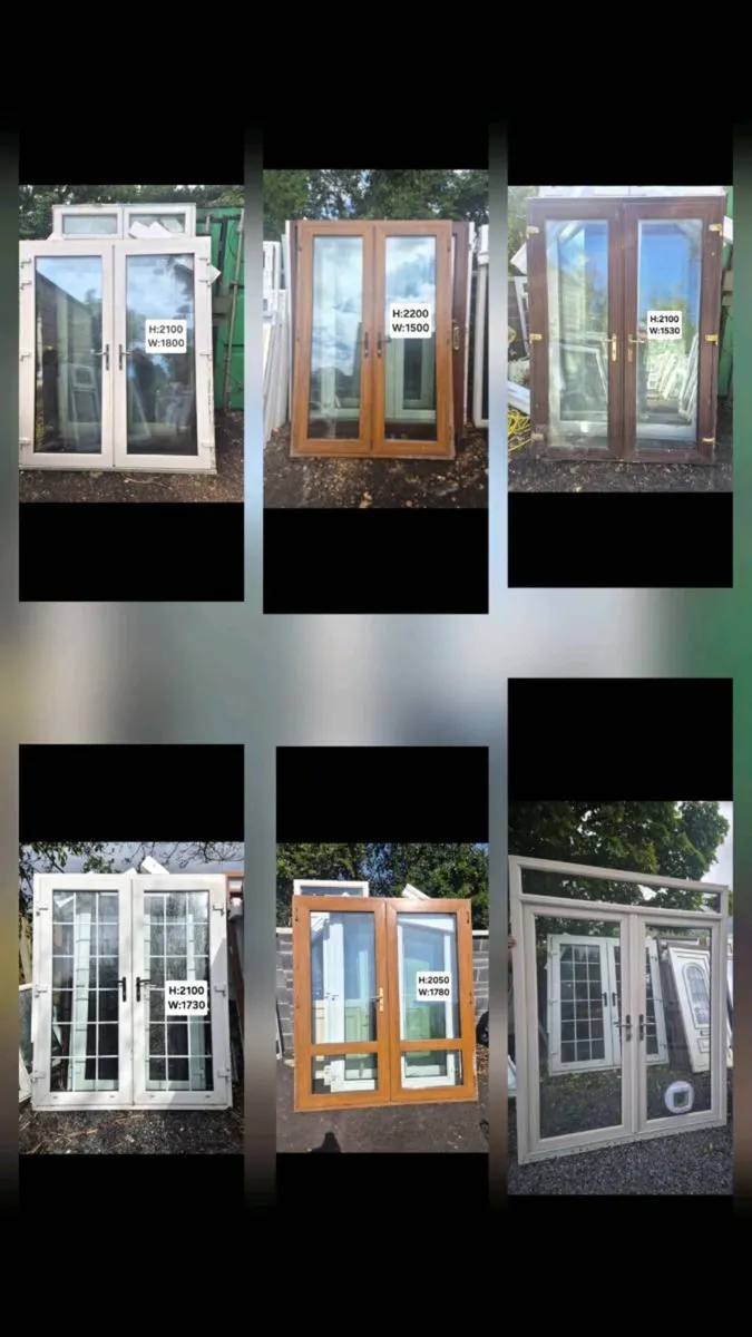 PVC FRENCH DOORS