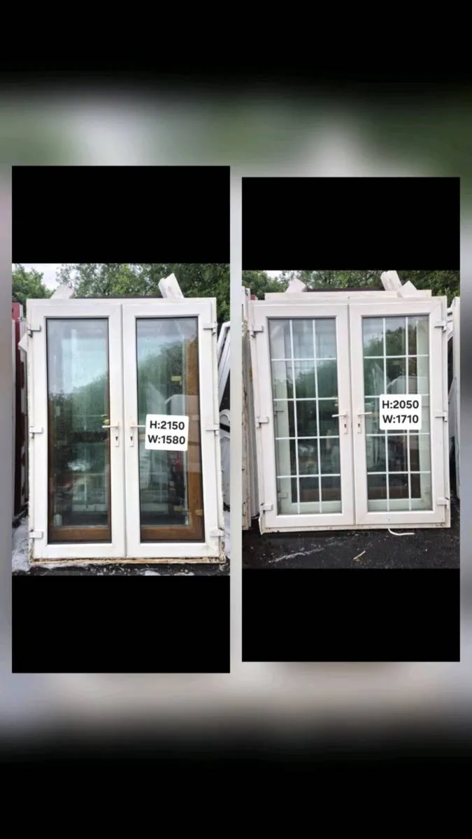 PVC FRENCH DOORS