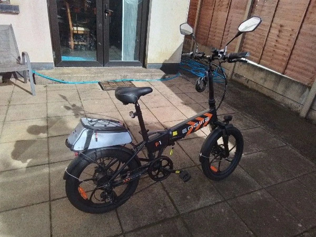 Engwe P1 folding ebike price negotiable - Image 4