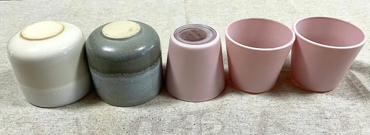 Small ceramic Flower pots (2 lots) - Image 2