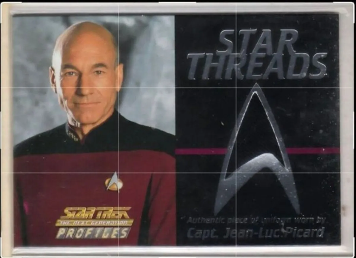 Jean Luc Picard star trek uniform piece TNG star T - Image 1