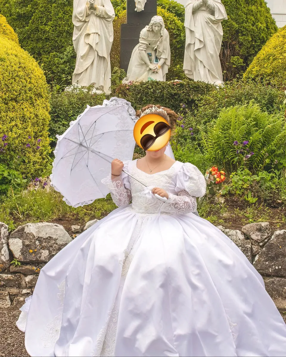 Girls 1st communion dress for sale - Image 1