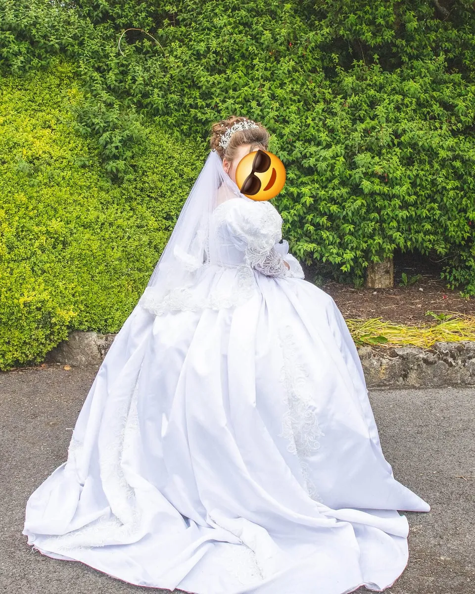 Girls 1st communion dress for sale - Image 2
