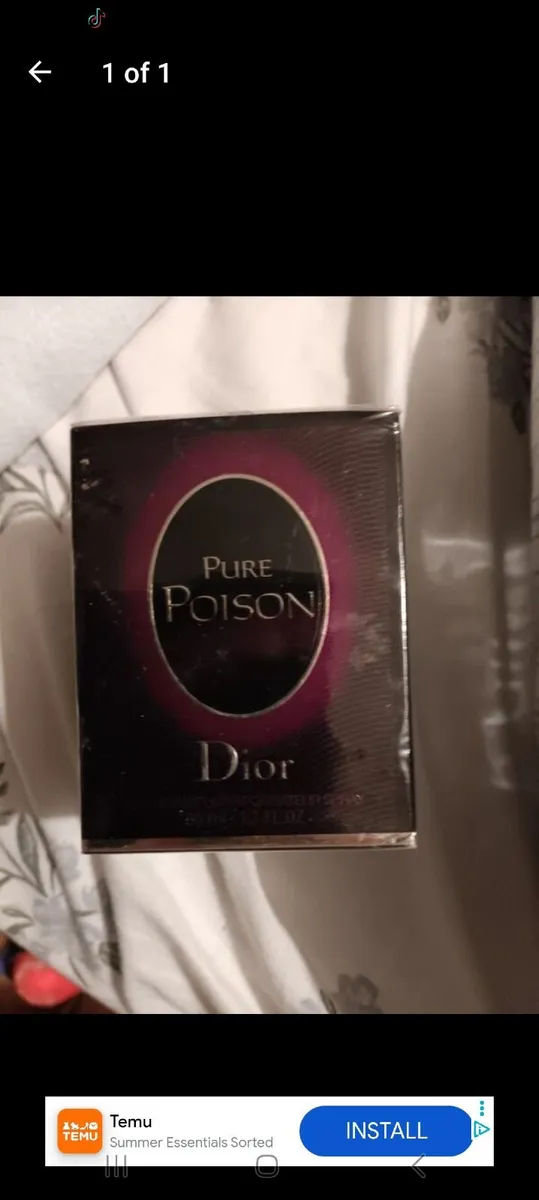 Perfume . Dior Pure Poison