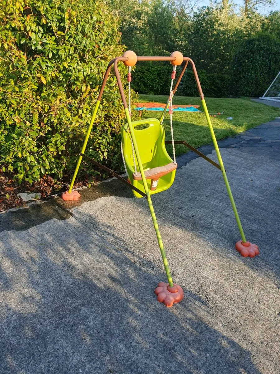Folding Baby Swing Set - Image 1