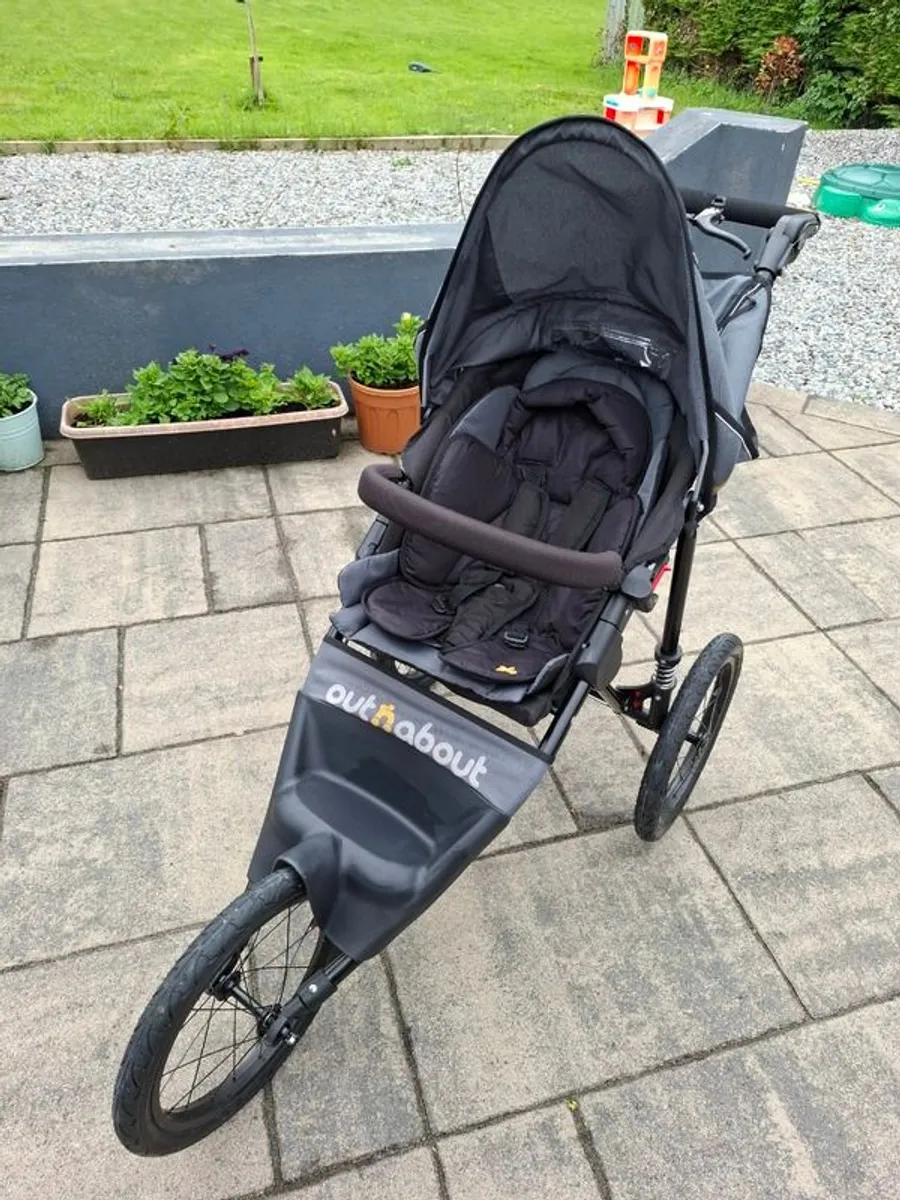 Outnabout V4 Nipper Sport, running jogging off road buggy - Image 4