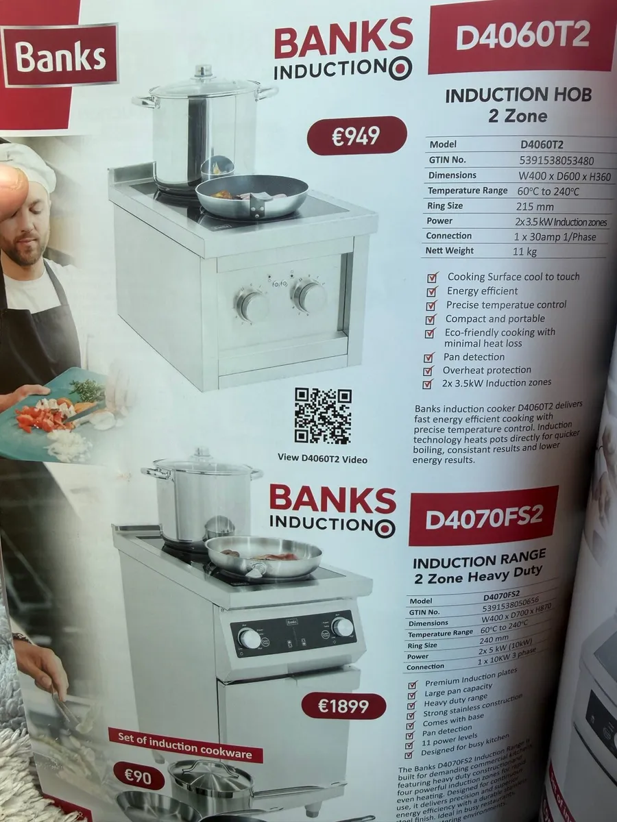 Induction cookers finance available - Image 1