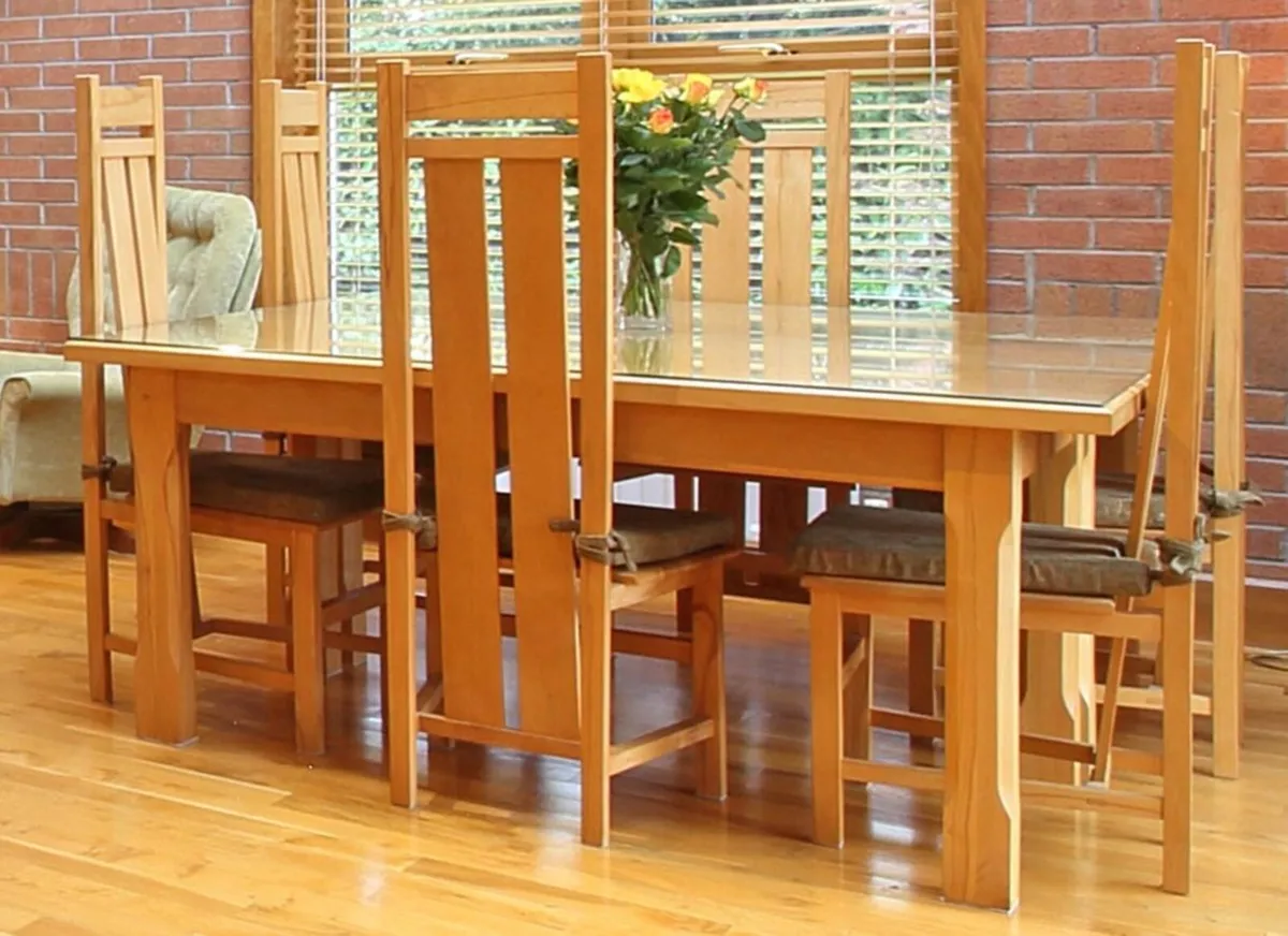 Solid Beech Tables and Chairs