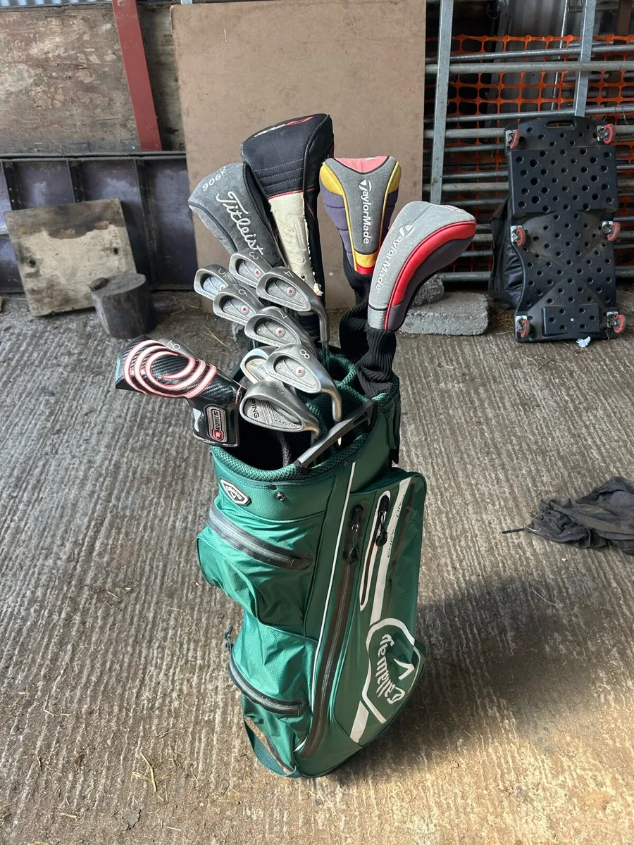 Full golf set and bag - Image 1