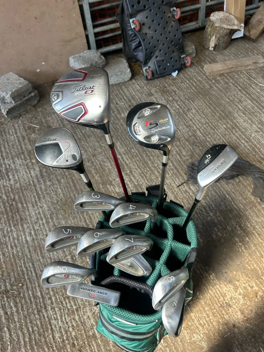 Full golf set and bag - Image 2