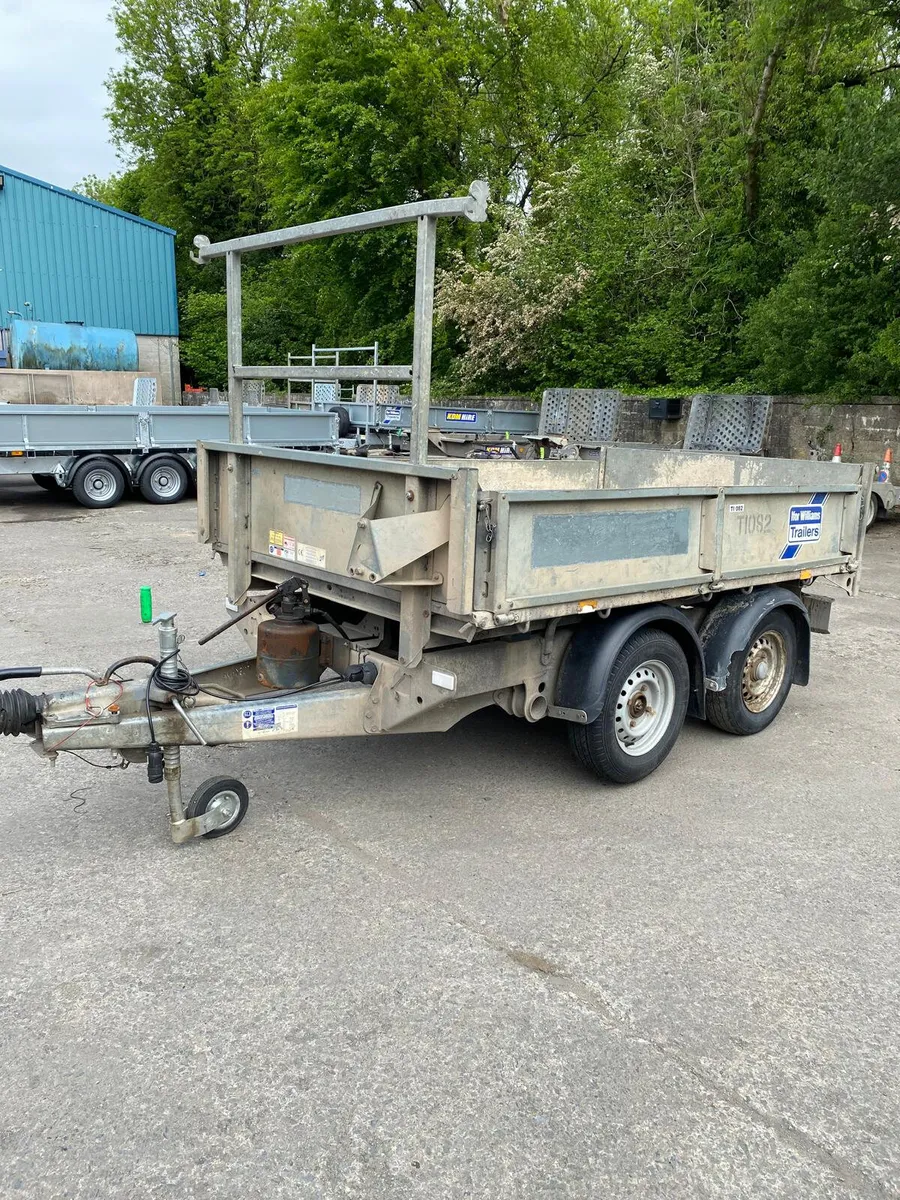 IFOR WILLIAMS TT2515 8′ X 5′ TIPPER TRAILER - Image 1