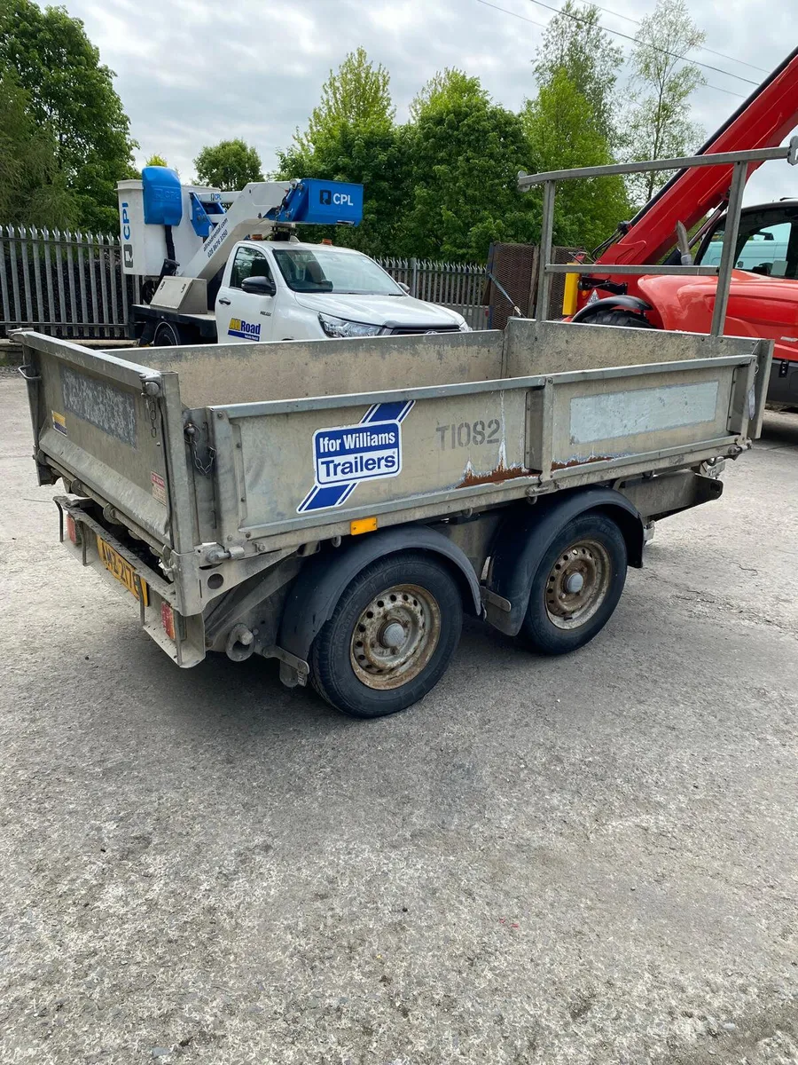 IFOR WILLIAMS TT2515 8′ X 5′ TIPPER TRAILER - Image 4