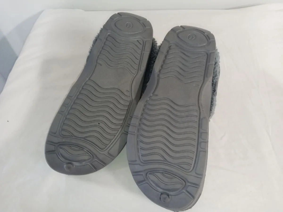 croc style fur lined slippers - Image 2