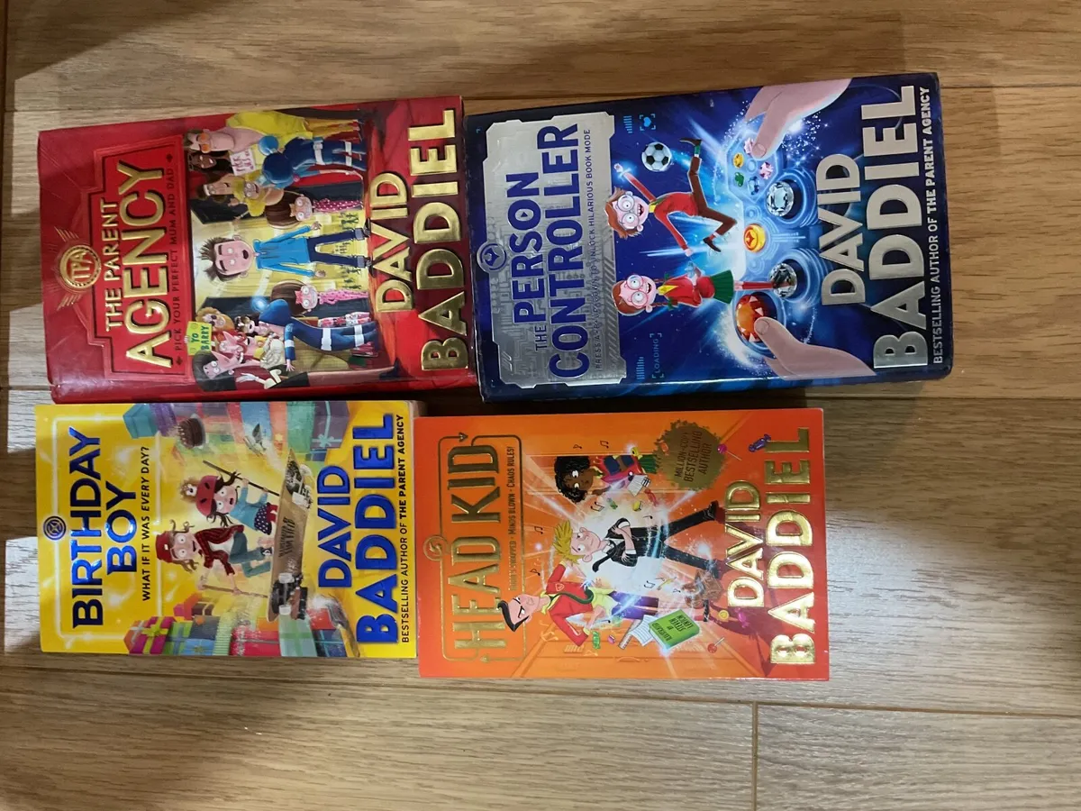 David Baddiel books x 4 Two hardbacks  Check out m