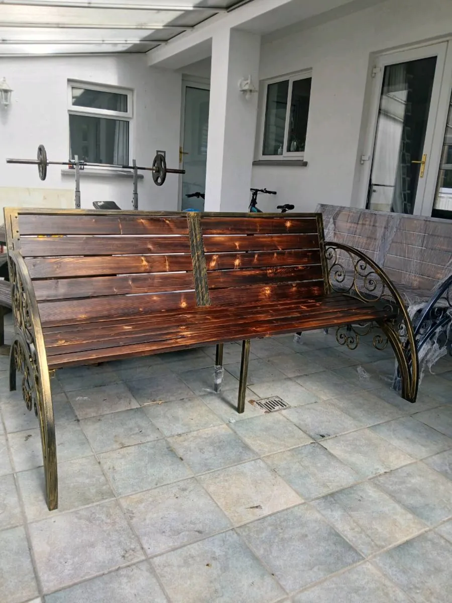 Bench foldable to table - Image 1