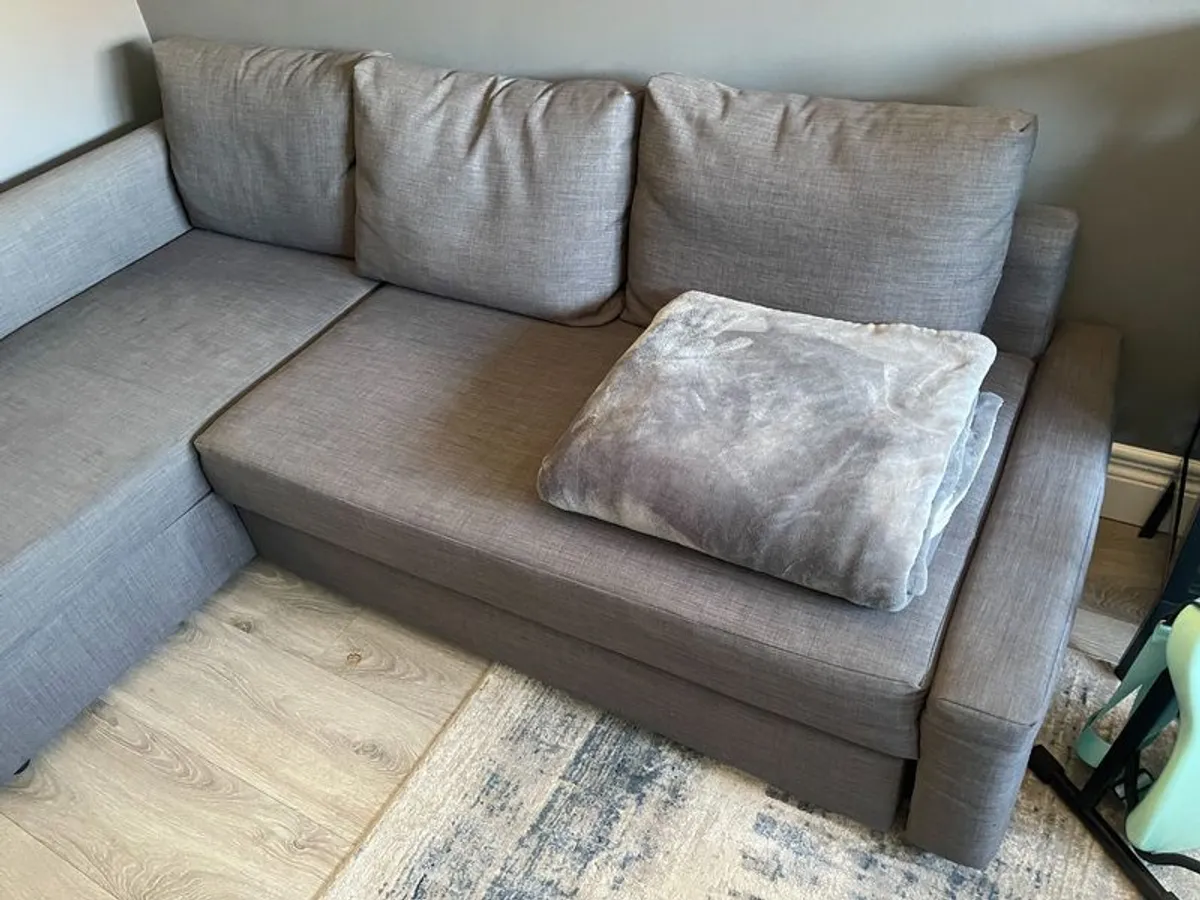 IKEA Friheten Corner sofa-bed with storage - Image 2