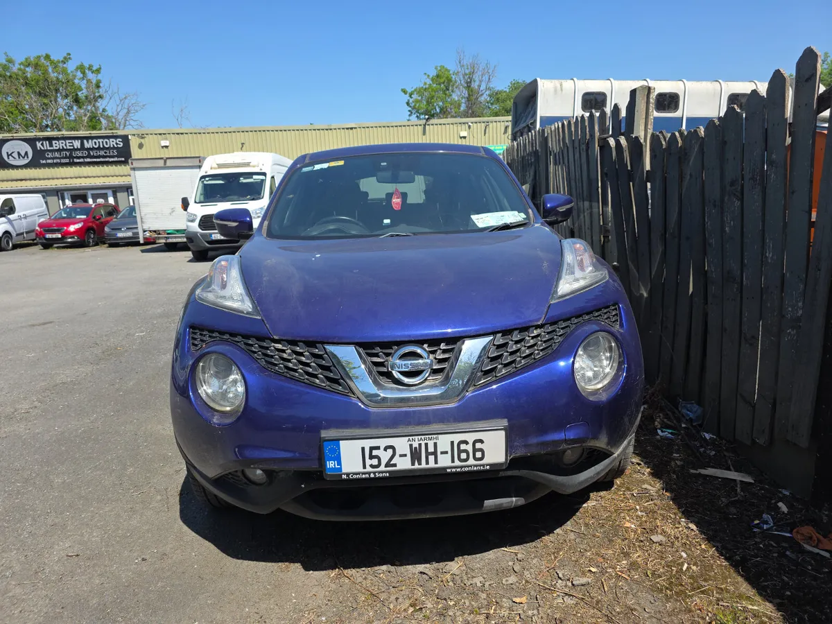 NISSAN JUKE 2015"77K KLMS" NEEDS GEARBOX  €3950 - Image 2