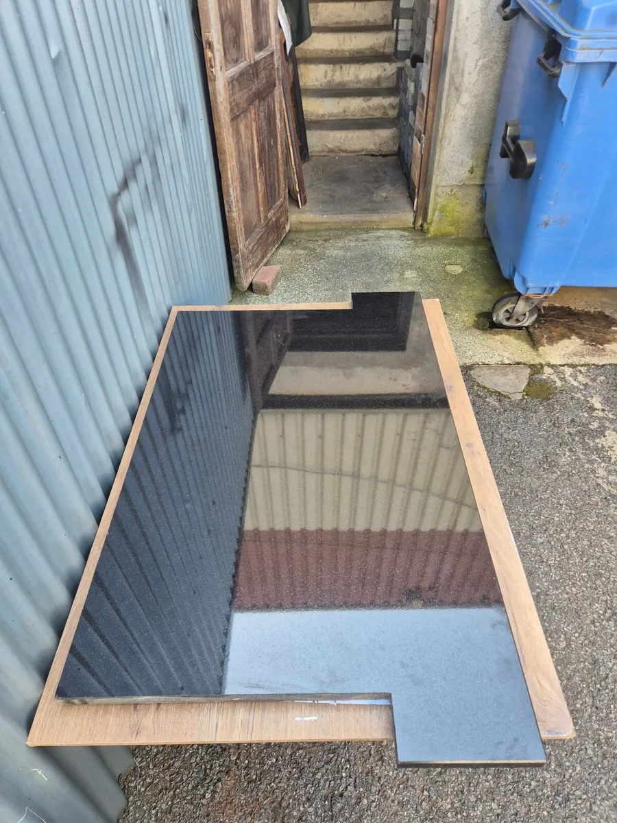 BLACK GRANITE SLAB HEARTH - Image 3