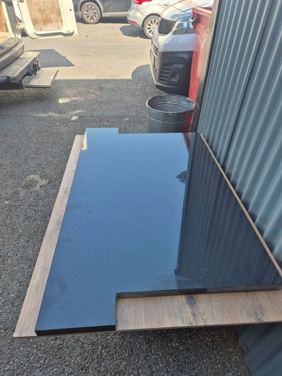 BLACK GRANITE SLAB HEARTH - Image 4